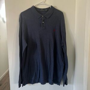 Polo by Ralph Lauren Men's Navy Blue Shirt